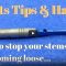 How to stop your stems coming loose