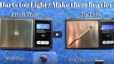 Make Darts Heavier
