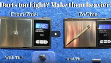 Make Darts Heavier